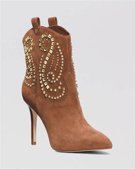 michael kors haven ankle boots|Michael Kors cowboy boots.